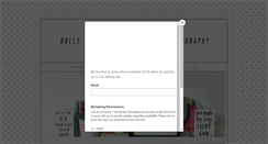 Desktop Screenshot of hollybooth.com